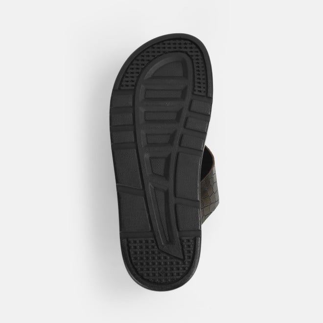 Mochi Men Black Casual Slippers (SKU: 16-1098-11-43)