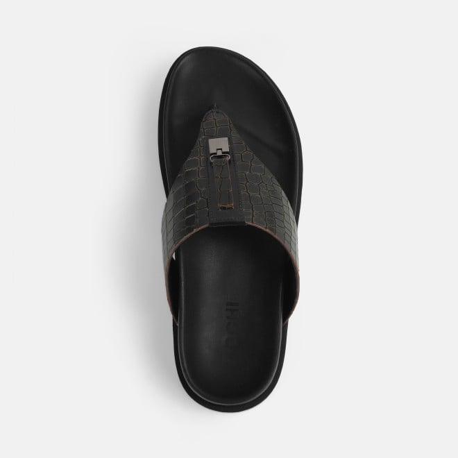 Mochi Men Grey Casual Slippers (SKU: 16-1098-14-40)