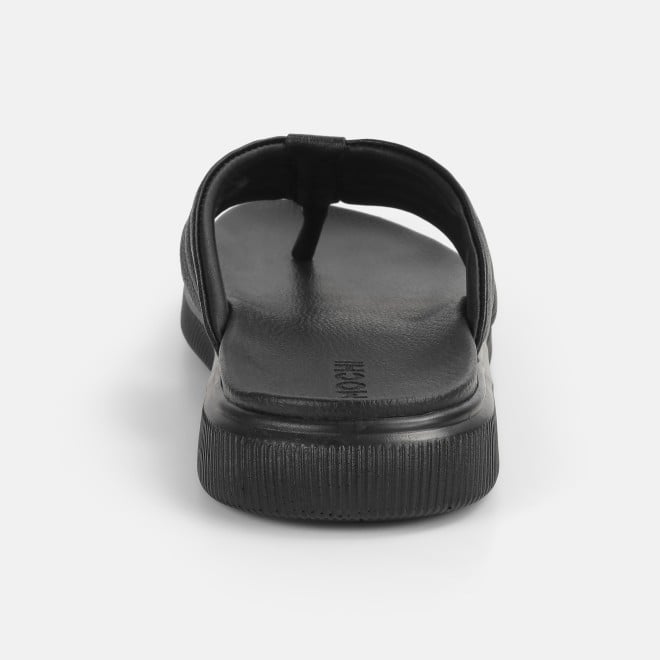 Mochi Men Black Casual Slippers (SKU: 16-1112-11-40)