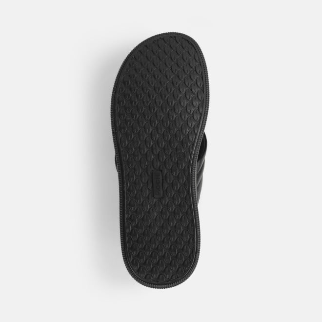 Mochi Men Black Casual Slippers (SKU: 16-1112-11-40)