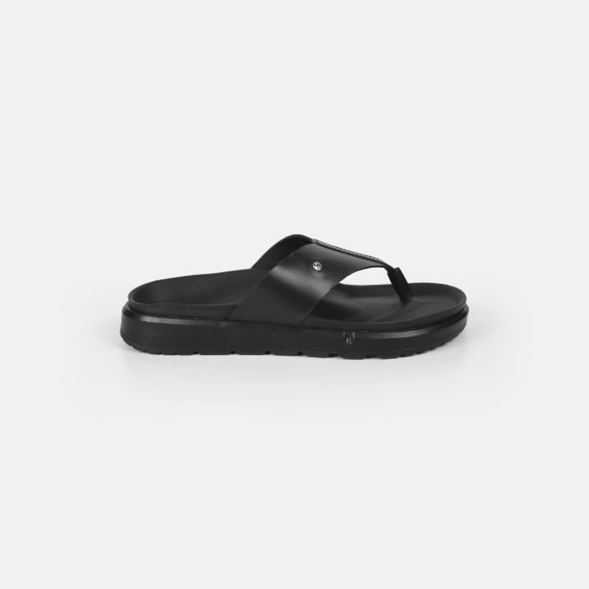 Mochi Men Black Casual Slippers (SKU: 16-1119-11-40)