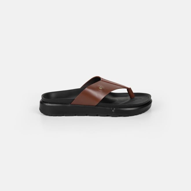 Mochi Men Tan Casual Slippers (SKU: 16-1119-23-40)