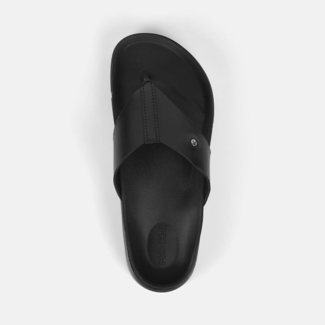 Mochi Men Black Casual Slippers (SKU: 16-1119-11-40)