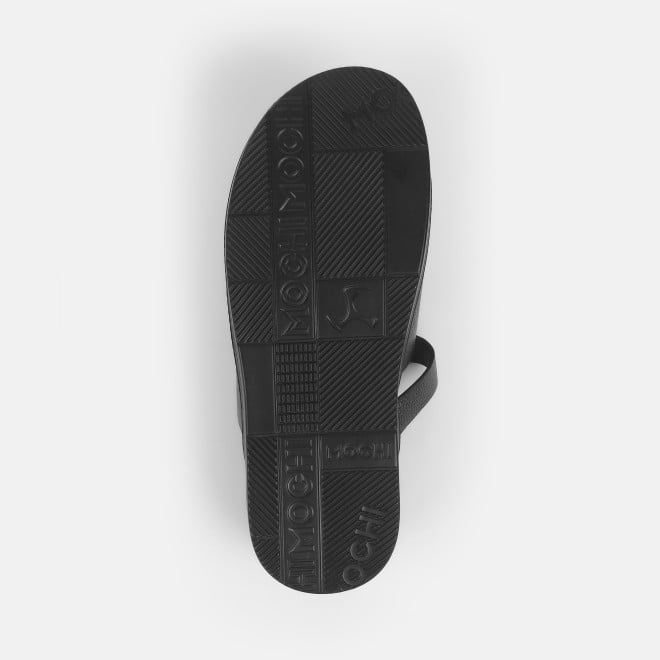 Mochi Men Black Casual Slippers (SKU: 16-1120-11-40)