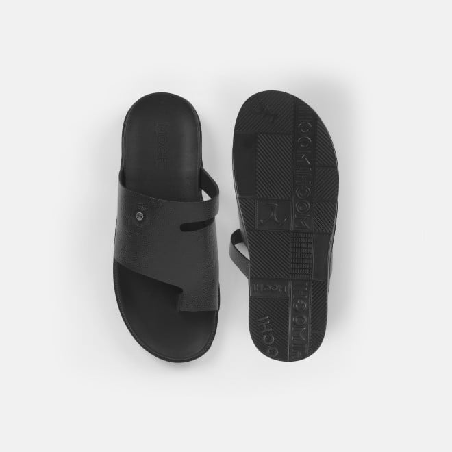 Mochi Men Black Casual Slippers (SKU: 16-1120-11-40)