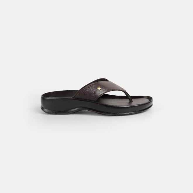 Mochi Men Brown Casual Slippers (SKU: 16-1121-12-40)
