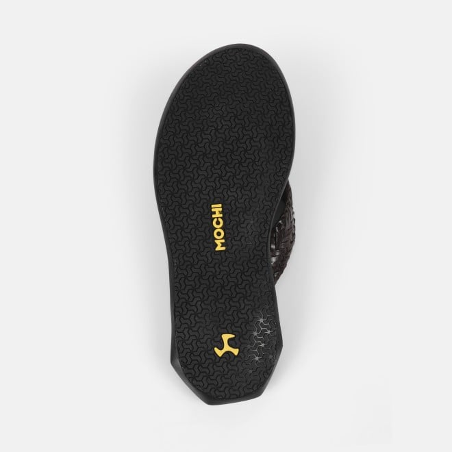 Mochi Men Brown Casual Slippers (SKU: 16-1124-12-40)