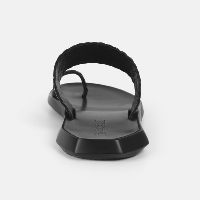 Mochi Men Black Casual Slippers (SKU: 16-1126-11-40)