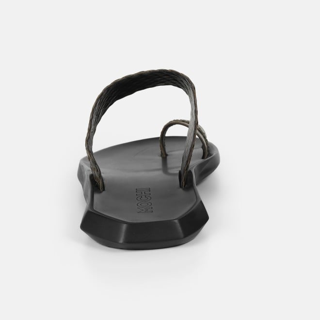 Mochi Men Olive Casual Slippers (SKU: 16-1126-49-40)