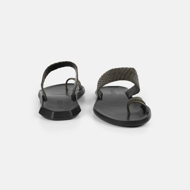 Mochi Men Olive Casual Slippers (SKU: 16-1126-49-40)