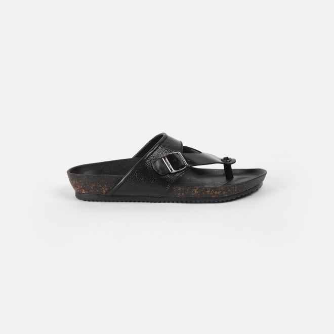 Mochi Men Black Casual Slippers (SKU: 16-1127-11-40)