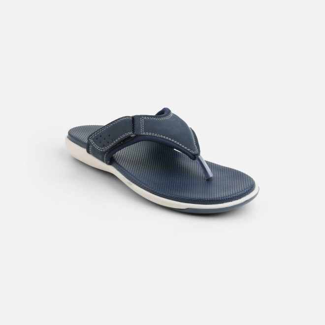 Mochi Men Blue Casual Slippers (SKU: 16-1132-45-41)