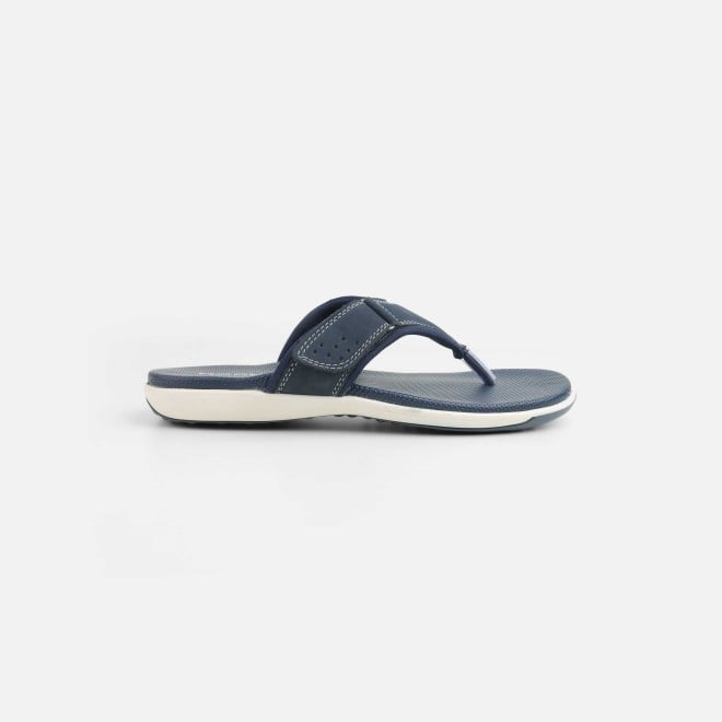 Mochi Men Blue Casual Slippers (SKU: 16-1132-45-41)