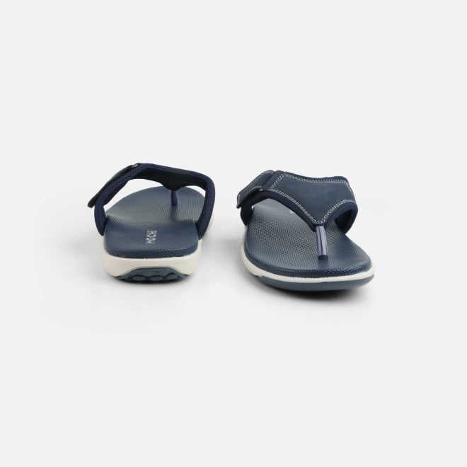 Mochi Men Blue Casual Slippers (SKU: 16-1132-45-41)