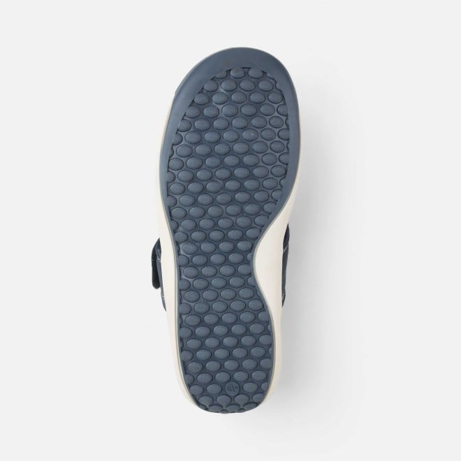 Mochi Men Blue Casual Slippers (SKU: 16-1132-45-41)