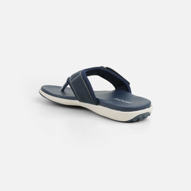 Mochi Men Blue Casual Slippers (SKU: 16-1132-45-41)