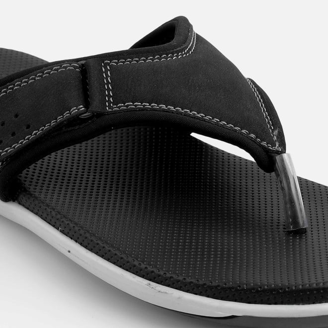 Mochi Men Black Casual Slippers (SKU: 16-1132-11-40) Mochi Men Black Casual Slippers (SKU: 16-1132-11-40)