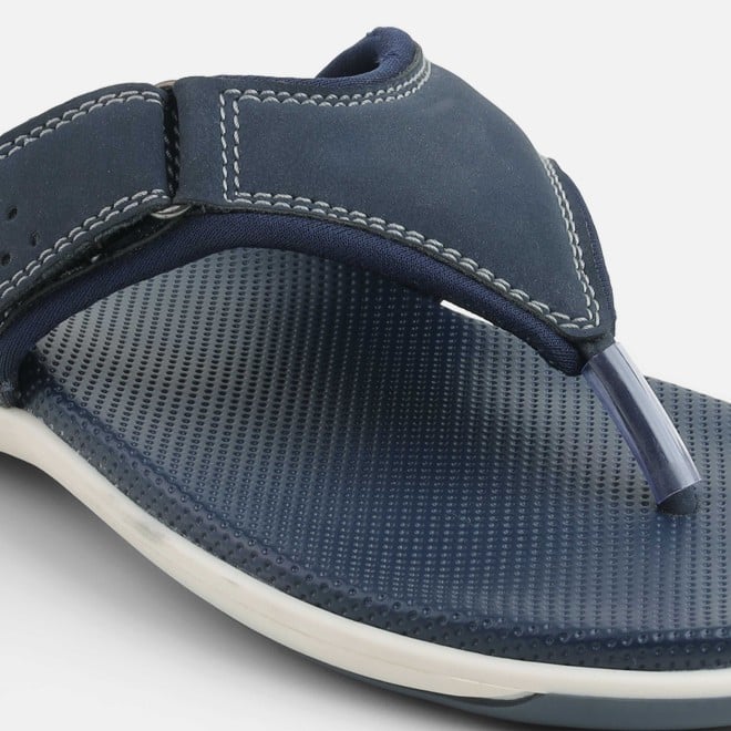 Mochi Men Blue Casual Slippers (SKU: 16-1132-45-41)