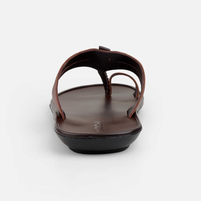 Mochi Men Tan Ethnic Kolhapuris (SKU: 16-1136-23-40)