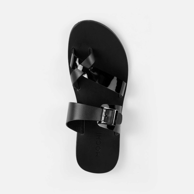 Mochi Men Black Casual Slippers (SKU: 16-1137-11-43) Mochi Men Black Casual Slippers (SKU: 16-1137-11-43)