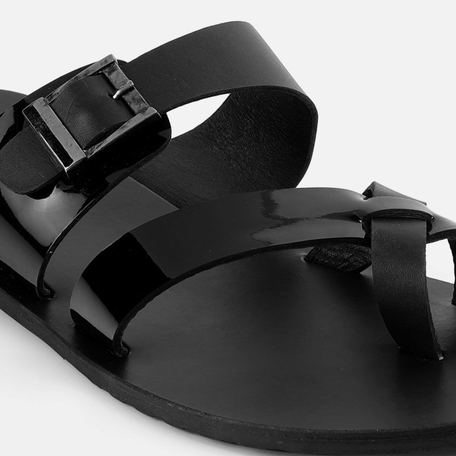 Mochi Men Black Casual Slippers (SKU: 16-1137-11-43) Mochi Men Black Casual Slippers (SKU: 16-1137-11-43)