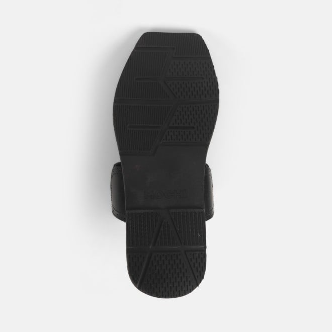 Mochi Men Black Ethnic Kolhapuris (SKU: 16-1142-11-40)