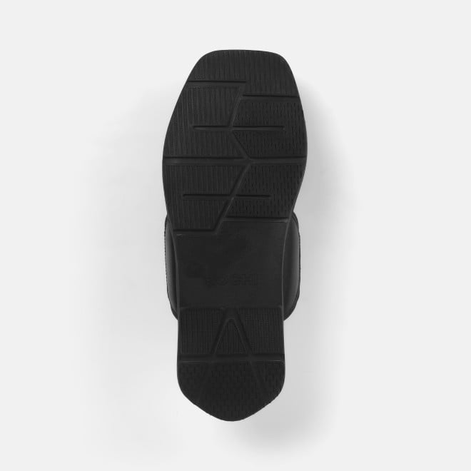 Mochi Men Black Ethnic Kolhapuris (SKU: 16-1144-11-40)