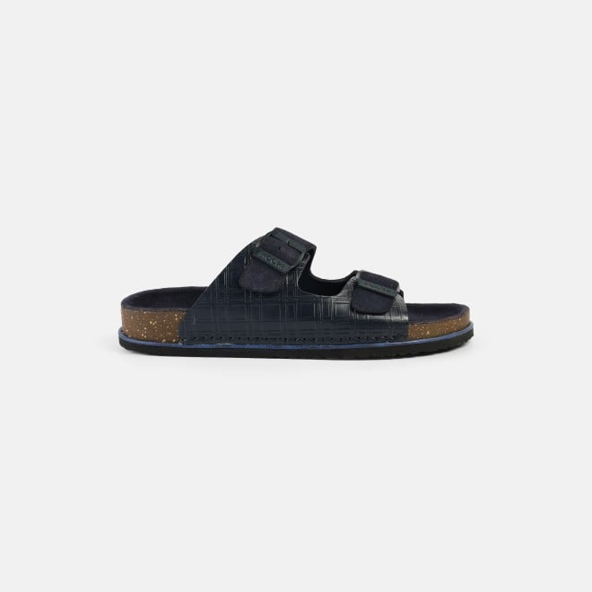 Mochi Men Blue Casual Slippers (SKU: 16-1146-45-40)