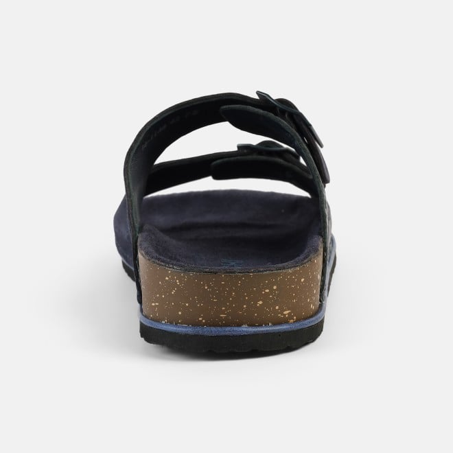 Mochi Men Blue Casual Slippers (SKU: 16-1146-45-40)