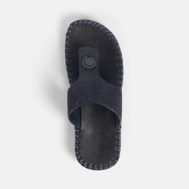 Mochi Men Blue Casual Slippers (SKU: 16-1147-45-40)