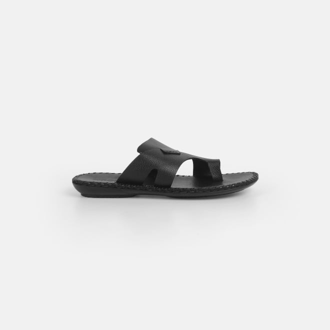 Mochi Men Black Casual Slippers (SKU: 16-1150-11-40)