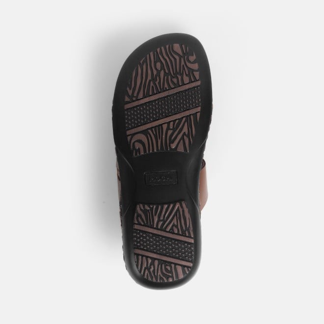 Mochi Men Tan Casual Slippers (SKU: 16-1150-23-40)