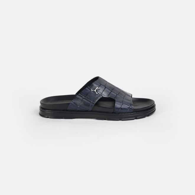 Mochi Men Blue Casual Slippers (SKU: 16-1151-45-40)