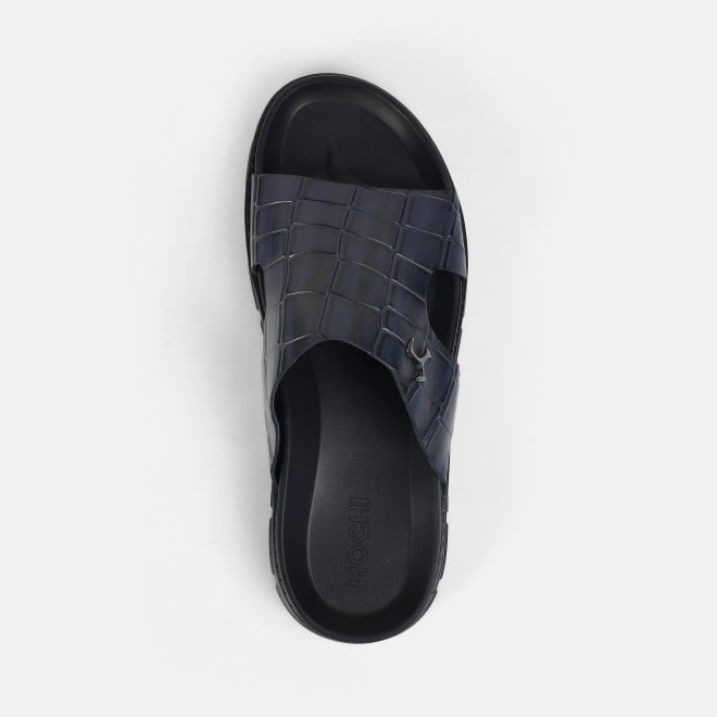 Mochi Men Blue Casual Slippers (SKU: 16-1151-45-40)