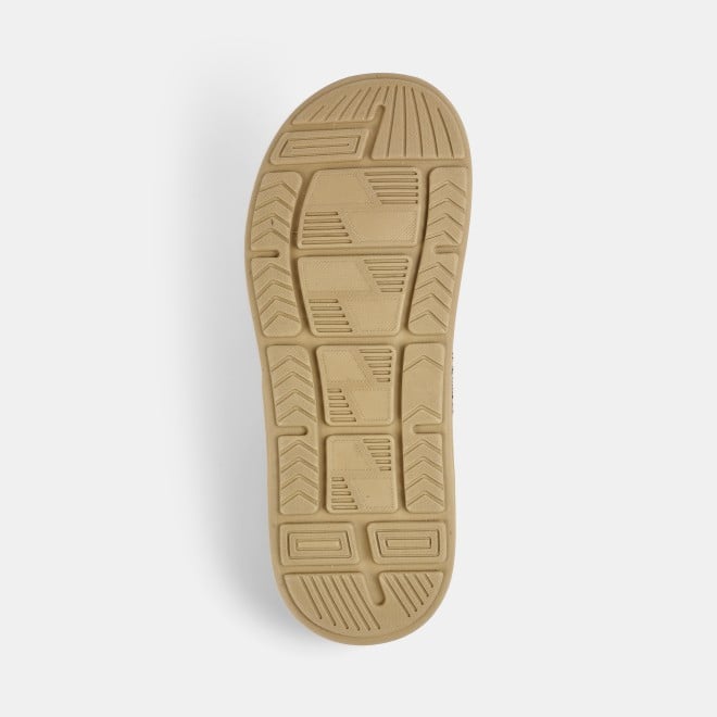 Mochi Men Brown Casual Slippers (SKU: 16-1157-12-40)