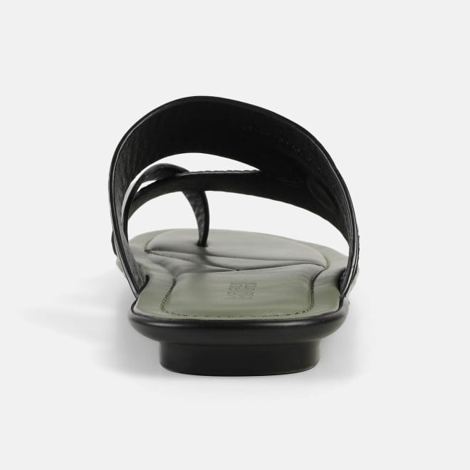 Mochi Men Black Casual Slippers (SKU: 16-1159-11-40)