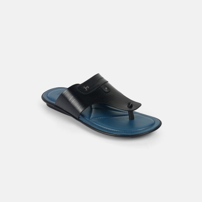 Mochi Men Black Casual Slippers (SKU: 16-1160-11-40)