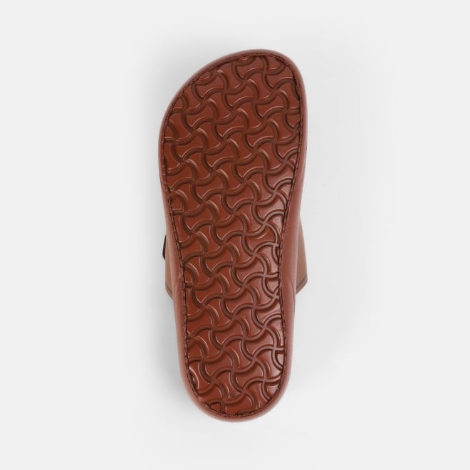 Mochi Men Tan Casual Slippers (SKU: 16-1161-23-41)