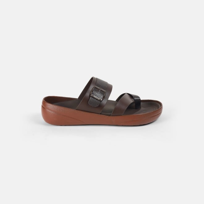 Mochi Men Tan Casual Slippers (SKU: 16-1164-23-40)