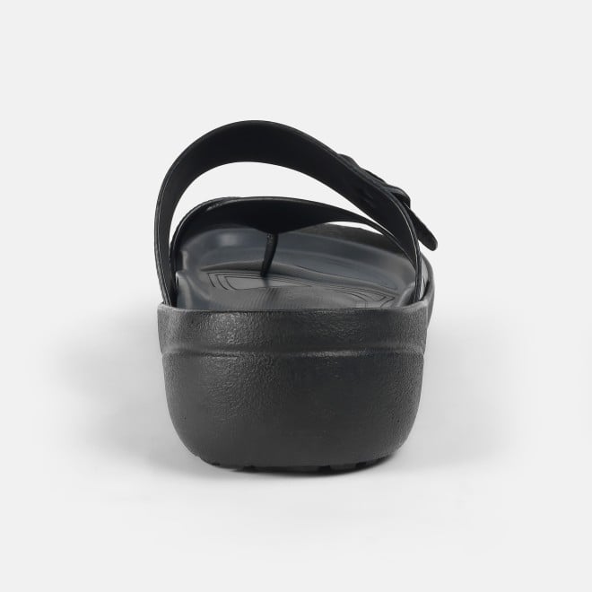 Mochi Men Black Casual Slippers (SKU: 16-1164-11-40)