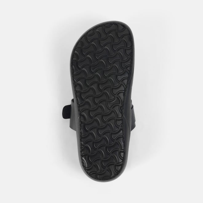 Mochi Men Black Casual Slippers (SKU: 16-1164-11-40)