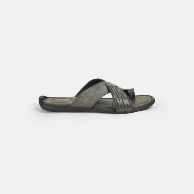 Mochi Men Green Casual Slippers (SKU: 16-1184-21-40)