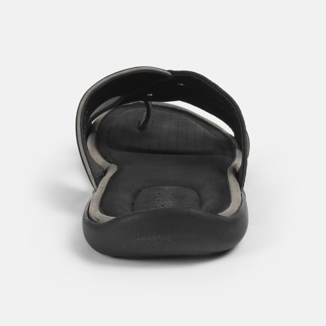 Mochi Men Black Casual Slippers (SKU: 16-1184-11-40)