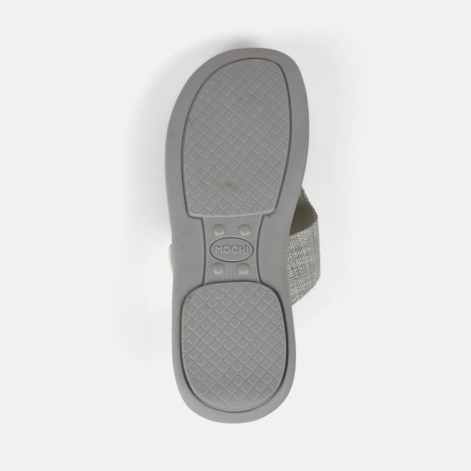 Mochi Men Grey Casual Slippers (SKU: 16-1185-14-40)