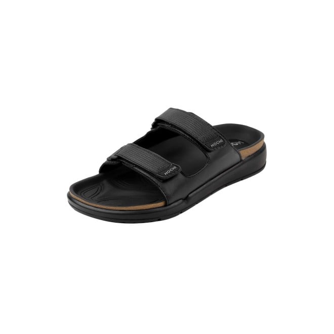 Mochi Men Black Casual Slippers (SKU: 16-1188-11-40)