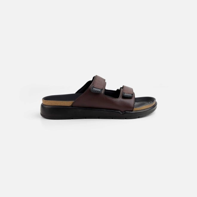 Mochi Men Brown Casual Slippers (SKU: 16-1188-12-42) Mochi Men Brown Casual Slippers (SKU: 16-1188-12-42)