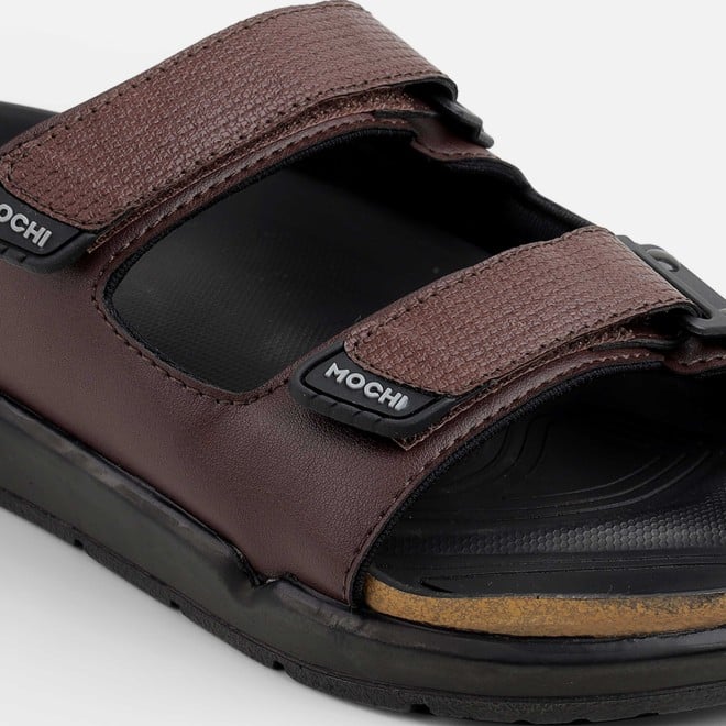 Mochi Men Brown Casual Slippers (SKU: 16-1188-12-42) Mochi Men Brown Casual Slippers (SKU: 16-1188-12-42)