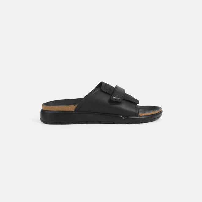 Mochi Men Black Casual Slippers (SKU: 16-1189-11-40)