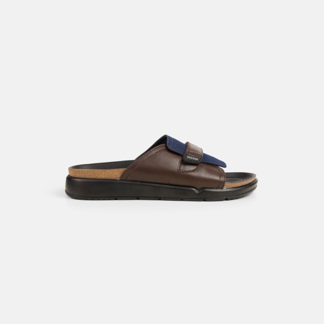 Mochi Men Blue Casual Slippers (SKU: 16-1189-45-40)