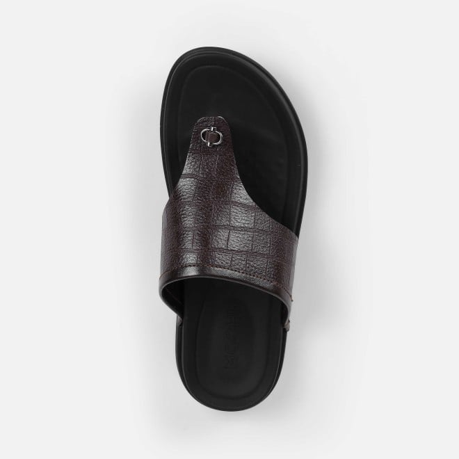 Mochi Men Brown Casual Slippers (SKU: 16-1197-12-40) Mochi Men Brown Casual Slippers (SKU: 16-1197-12-40)